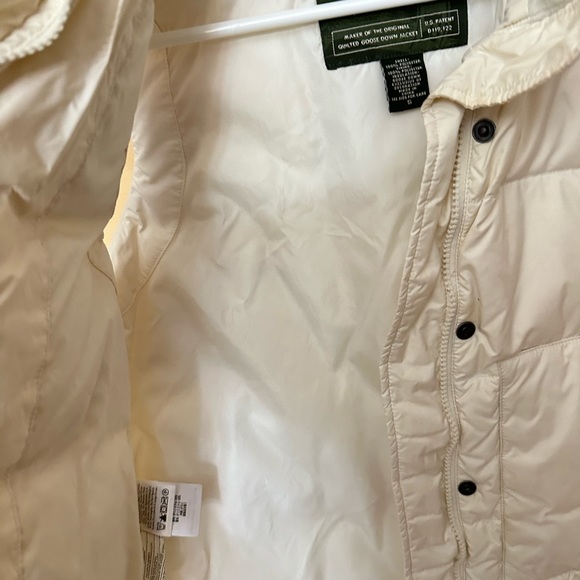 Edie Bauer  Premium Goose Down Puffer vest women Small  Full zip - Picture 6 of 8
